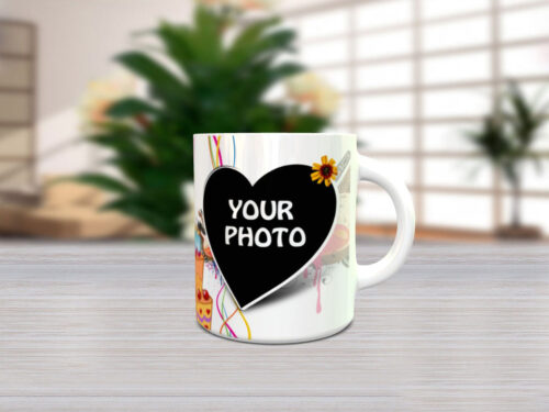Personalized Birthday Photo Mug