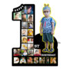 Baby Birthday Photo Cutout
