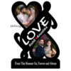 MDF Photo Cutout for Couples